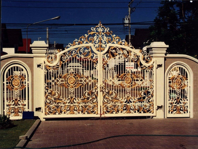 ворота в стиле барокко