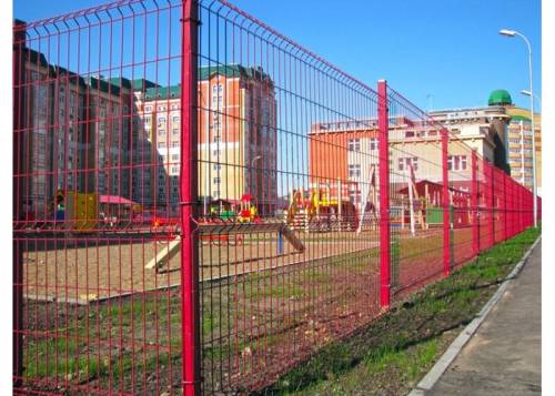 секция забора из 3Д сетки