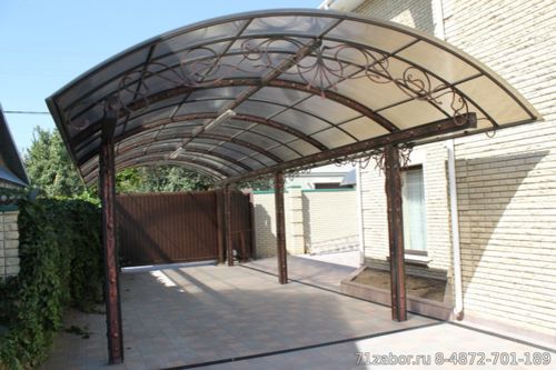 навес для авто