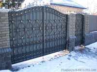 художественная ковка ворота