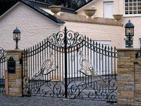 художественная ковка кованые ворота