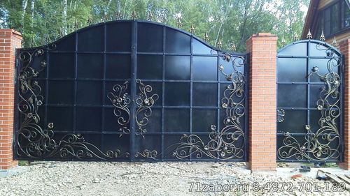 художественная ковка ворота