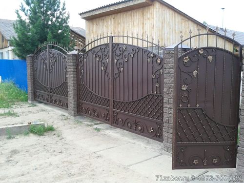 художественная ковка кованые ворота