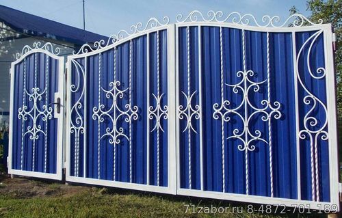 художественная ковка ворота