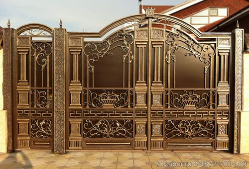 ворота кованые