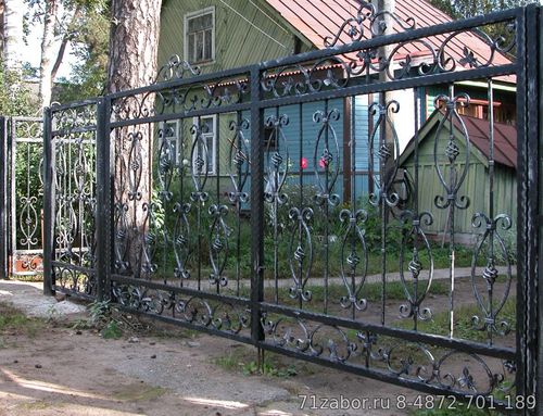 кованые ворота